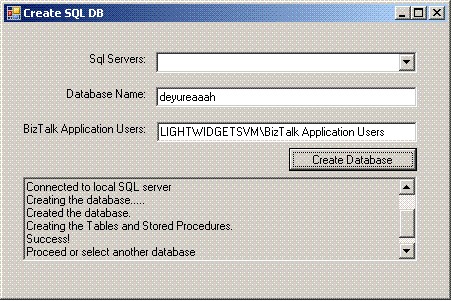 ایجاد بانک اطلاعاتی SQL Server با کدنویسی